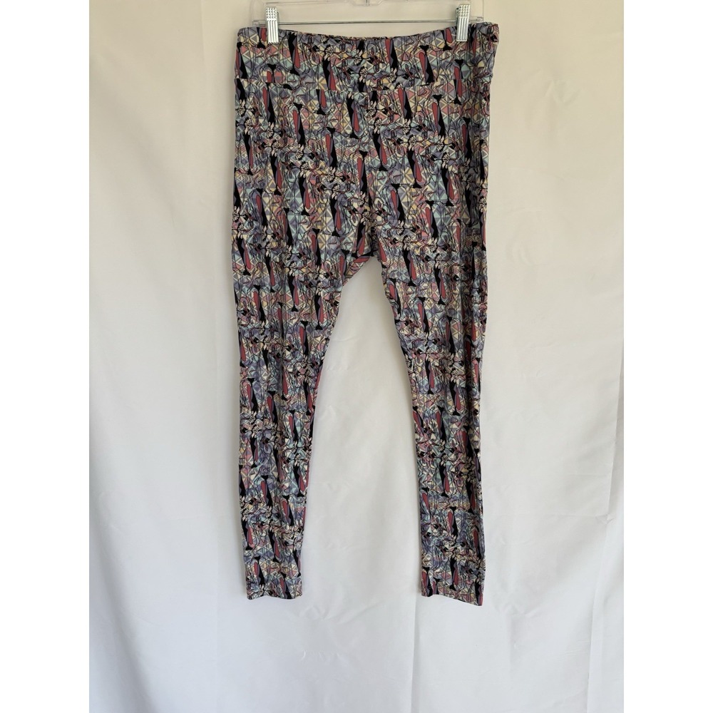 Lularoe Disney TALL CURVY TC Leggings- Cruella Deville Design